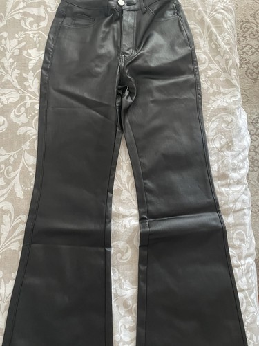 Leather jeans - leather,