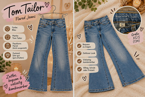 Tom tailor jeans schlaghose - jeans,