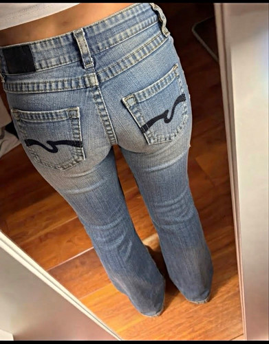 Miss damen jeans schlaghose - jeans,