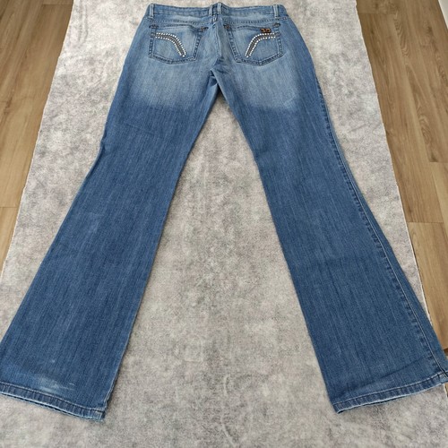 Y2k bootcut jeans damen low - y2k,