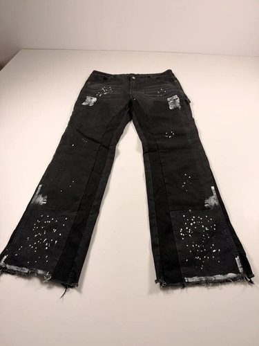 Romwe paint splatter flare - romwe,