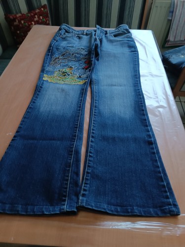 Jeans schlag hose damen - hose,