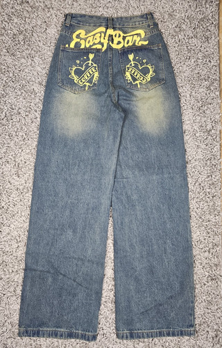 Y2k bootcut baggy shein jeans - y2k,