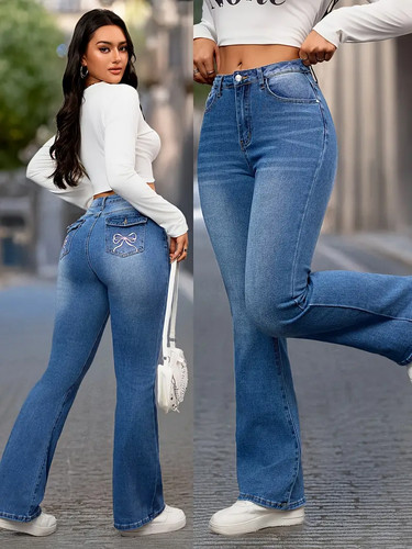 Jeans damen high - damen, waist