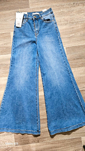 Jewelly damen jeans denim blau - jewelly,