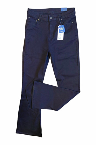 Esra schwarze damen jeans - schwarze, gr