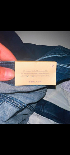 Nydj damen jeans denim blau - nydj,