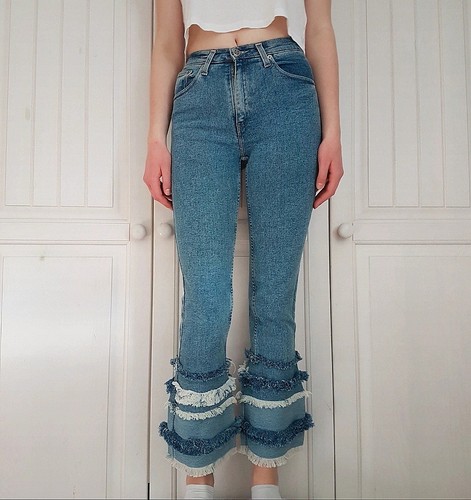 Jeans denim hose - 34,