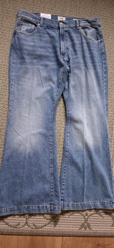 Jeans schlaghose blau - jeans,