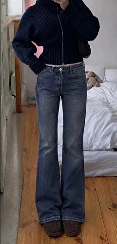 Y2k bootcut jeans - y2k,