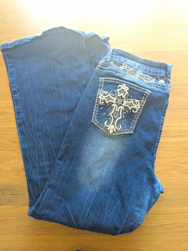 Romwe damen schlaghose - schlaghose, jeans